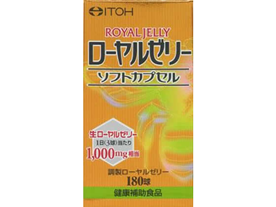 【商品説明】●働き蜂から分泌される物質で女王蜂だけが食する貴重な物質です。【仕様】●内容量：300mg×180粒（約60日分）●1日量：2〜3粒●3粒（1．41g）中／乾燥ローヤルゼリー：306mg（生ローヤルゼリー1000mg分に相当）生...