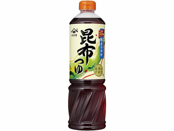 ヤマサ醤油 昆布つゆペットボトル 1L めんつゆ 調味料 食材