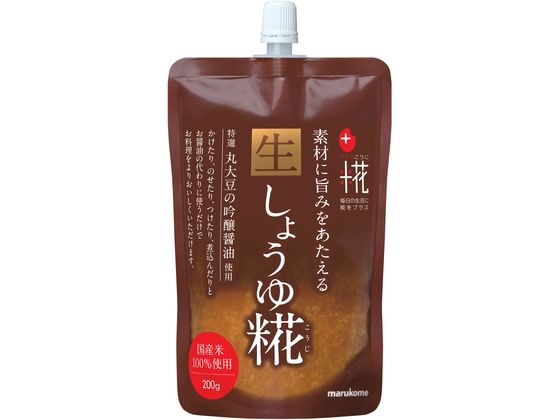 マルコメ プラス糀 生しょうゆ糀 200g 醤油 調味料 油 食品