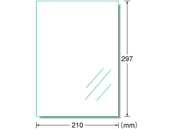 エーワン ピッタリ貼れるのびるラベル A4 透明フィルム 3枚 29295 ノーカット インクジェット用ラベルシール 粘着ラベル用紙