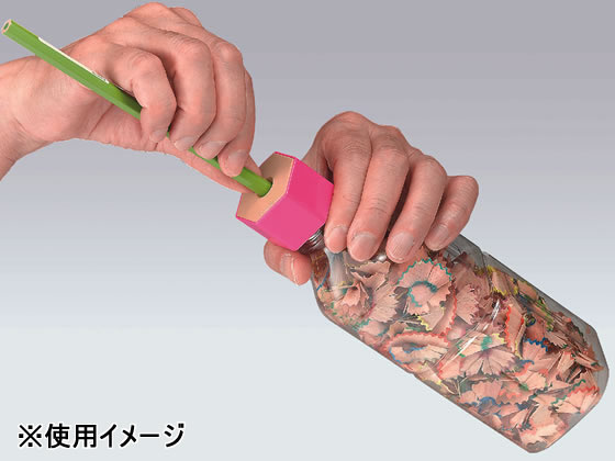 シヤチハタ ケズリキャップ グリーン ZKC-A3 H 手動 ミニサイズ 鉛筆削り 鉛筆 色鉛筆 jetprice-10034284 JET PRICE サンプル画像3