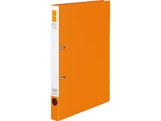 コクヨ リングファイル〈スリムスタイル〉 A4タテ 背幅27mm オレンジ A4 丸型2穴リングファイル PP製 リング式ファイル...