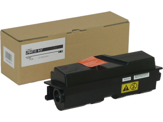 【お取り寄せ】汎用 LPB4T13 ETカートリッジ タイプ NB-LPB4T13 エプソン EPSONモノクロ レーザープリンタ トナーカートリッジ インク