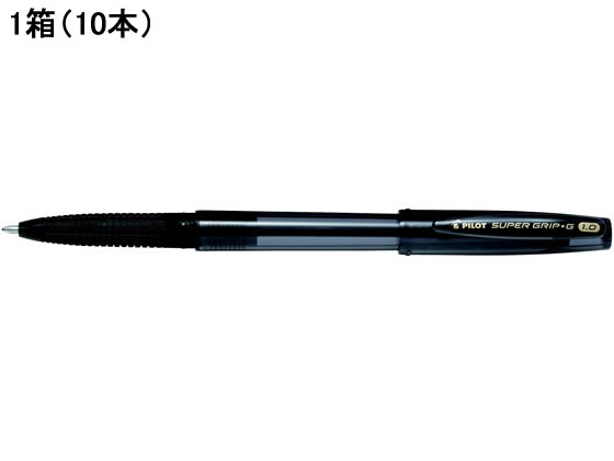 Piloto Super Grip G 1.0mm Negro 10 bolas BSGC-10M-BB tinta negra bolas de aceite