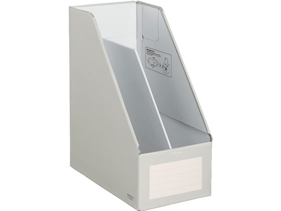 コクヨ ファイルボックスS(ワイドタイプ)A4タテ 背幅150mm グレー A4 ボックスファイル 紙製 ボックス型ファイル