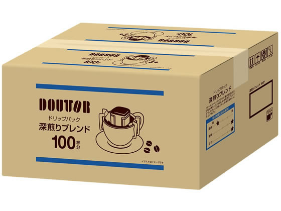 ドトールコーヒー ドリップパック 深煎りブレンド 100杯