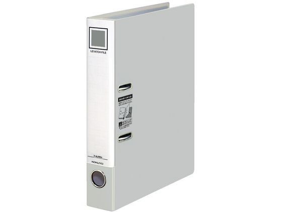 コクヨ レバッチファイル A4 とじ厚28 シルバー A4 レバー式リングファイル アーチファイル リング式ファイル