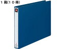 コクヨ データバインダーT(バースト用) T11×Y15 8穴 青 10冊 バーストタイプ T型とじ具 コンピューターバインダー 多穴 伝票ファイル バインダー