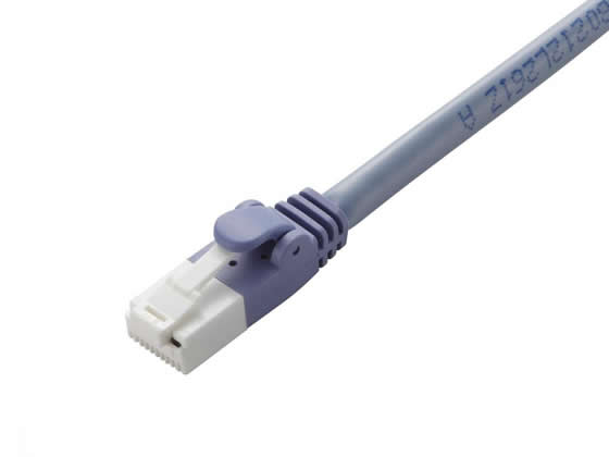 【お取り寄せ】エレコム カテゴリー6 LANケーブル 1m ブルー LD-GPT BU10 LANケーブルカテゴリー6 LANケーブル ケーブル 電源タップ 配線パーツ 家電