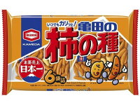 亀田製菓 亀田の柿の種 6袋 煎餅 おかき お菓子