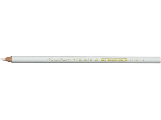 三菱鉛筆 ポリカラー(色鉛筆) 白 K750