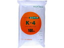 セイニチ ユニパック K-4 280×400mm 100枚入 #6651100 チャック付ポリ袋 0.04mm 厚さ ラッピング 包装用品