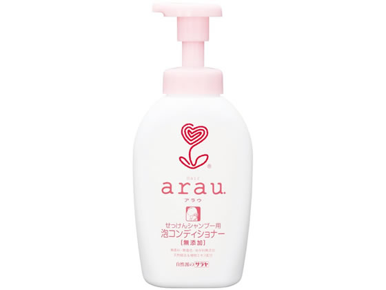 【お取り寄せ】サラヤ アラウ 泡コンディショナー 本体 500mL リンス コンディショナー シャンプー リンス お風呂 ヘアケア