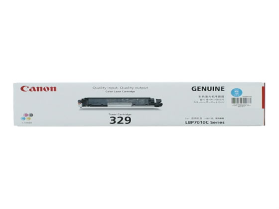 キヤノン トナーカートリッジ シアン 329CYN 4369B003 キャノン CANONカラー レーザープリンタ トナーカートリッジ インク