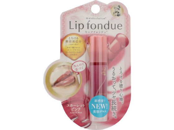 ロート製薬 メンソレータム リップフォンデュ スカーレットピンク 4.2g リップケア フェイスケア スキンケアのサムネイル