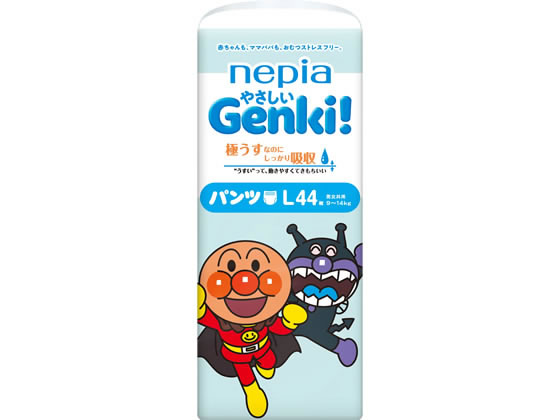 王子ネピア ネピア やさしいGENKI! パンツ Lサイズ 44枚