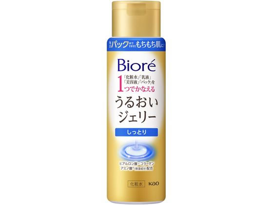KAO ビオレ うるおいジェリー しっとり 本体 180mL 化粧水 ウォーター 基礎化粧品 スキンケア