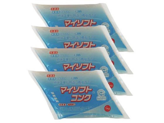 ニイタカ マイソフトコンク 1kg×4袋 212340 食器洗用洗剤 キッチン 厨房用洗剤 洗剤 清掃