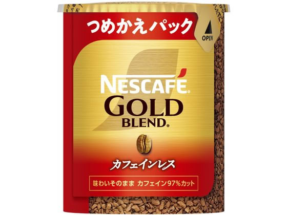 ネスカフェ ゴールドブレンド カフェインレス　コーヒー ネスレ ネスカフェ ゴールドブレンド カフェインレス エコ&システムパック 60g インスタントコーヒー 袋入 詰替用