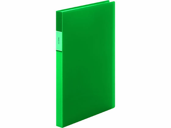 【お取り寄せ】キングジム クリアーファイル フェイバリッツ A4 40ポケット 緑 FV166TW-G A4 固定式クリヤーファイル