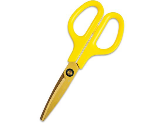 プラス はさみ フィットカットカーブ 洗えるチタン パプリカイエロー 34556 調理道具 キッチン雑貨