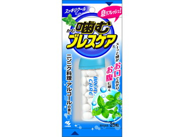 小林製薬/噛むブレスケア スッキリクールミント25粒