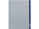 キングジム Lホルダー A4タテ 2穴 青 5枚 730-B フタ付き クリアホルダータイプポケット 特殊用途ポケット クリヤーファイル