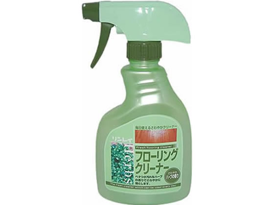 【お取り寄せ】リンレイ フローリングクリーナーハーブの香り 本体 室内用 掃除用洗剤 洗剤 掃除 清掃