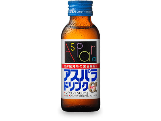 田辺三菱製薬 アスパラドリンクα 100ml 栄養ドリンク 栄養補助 健康食品