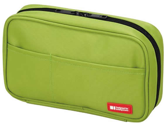 【お取り寄せ】リヒトラブ ペンケース[ブックタイプ] 黄緑 A7551-6 ペン立て ペンスタンド ペンケース ..