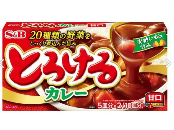 エスビー/とろけるカレー甘口 180g