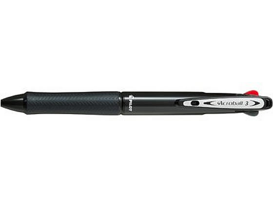 パイロット アクロボール3 細字 ブラック BKAB-40F-BK 3色 多色 多機能ボールペン