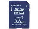 【お取り寄せ】エレコム SDHCカードClass4 32GB簡易パッケ...(2)