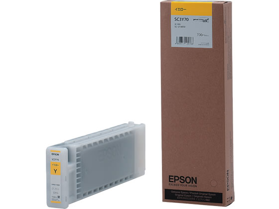 【お取り寄せ】エプソン インクカートリッジ イエロー SC3Y70 エプソン EPSON イエロー インクジェットカートリッジ インクカートリッジ トナー