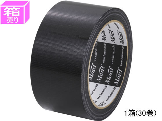 古藤工業 New快適養生 ブラック 50mm×25m 30巻 No.822BK 黒 養生テープ ガム ...