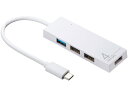 サンワサプライ 4ポートUSB TypeCコンボハブ ホワイト USB-3TCH7W USBハブ ネットワーク機器 PC周辺機器(2)