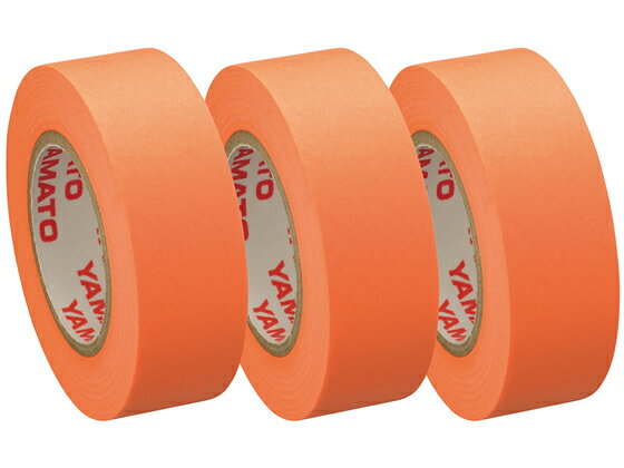 ヤマト メモックロールテープ詰替15mm蛍光紙 オレンジ 3巻 RK-15H-OR テープ式 ふせん インデックス メモ ノート