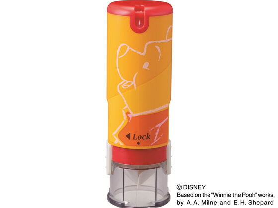 【お取り寄せ】シヤチハタ キャップレス9 メールオーダー式 プーさん XL-CLNDP MO ネーム印 スタンプ