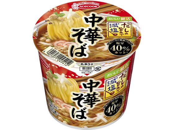 エースコック だしの旨みで減塩 中華そば ラーメ...の商品画像