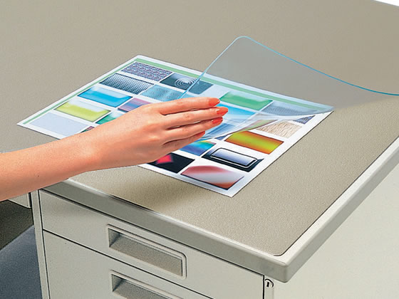 【お取り寄せ】コクヨ デスクマット 軟質(再生オレフィン透明)W マ-847NM