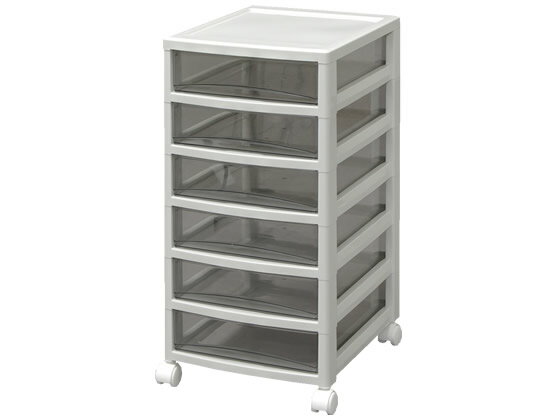 アイリスオーヤマ オフィスチェスト 中型6段 OCE-600R(245502) フロアケース A4 書類整理庫 ファイリングキャビネット ロッカー オフィス家具