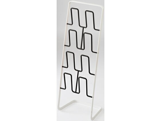 山崎実業 スリッパラック プレート ブラック 06095 スリッパラック 玄関収納 収納家具 インテリア 収納