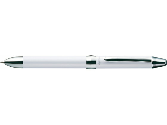 ぺんてる ビクーニャEX 1シリーズ多機能ペン パールホワイト軸 シャープペン付き 油性ボールペン 多色 多機能