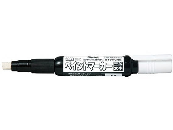 ぺんてる ペイントマーカー 太字 白 MWP30-W 白 ホワイト系 ペイントマーカー 油性ペン 油性マーカー