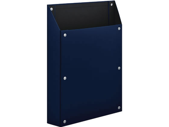 Organize Goods - キングジム マグケース A4タテ 青 4755-B 小物入れ デスクトップ収納 デスク周り 文具