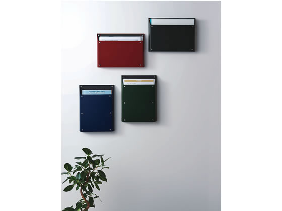 キングジム マグケース A4ヨコ 黒 4785-BK 小物入れ デスクトップ収納 デスク周り 文具