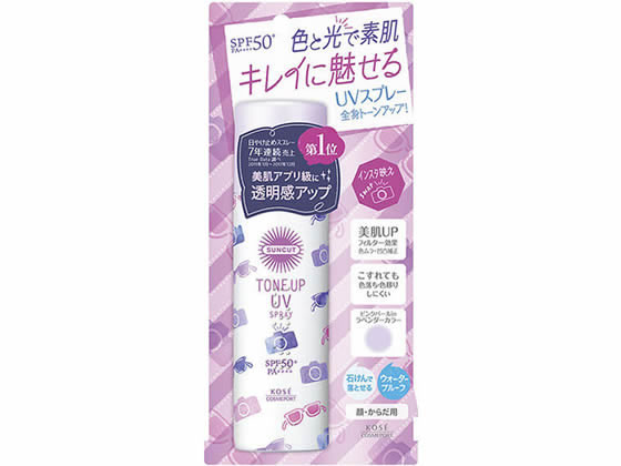 サンカットRトーンアップUVスプレー / SPF50 / PA++++ / 60g / クリスタルフローラルの香り