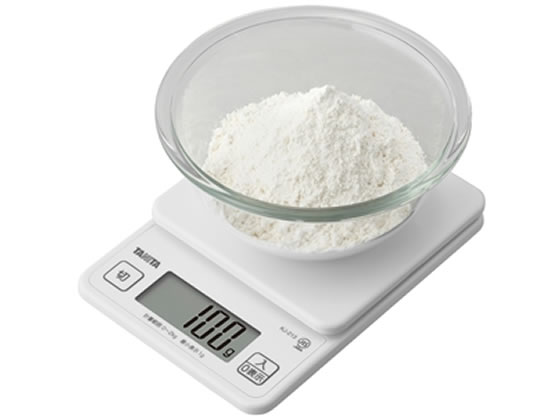 タニタ デジタルクッキングスケール 2kg ココナッツホワイト KJ213WH 調理器 キッチン家電 調理家電 jetprice-10096928 JET PRICE サンプル画像2
