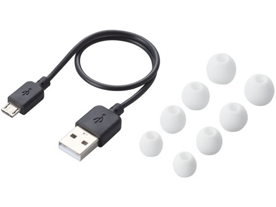 【お取り寄せ】エレコム Bluetooth ワイヤレスヘッドホン ホワイト LBT-HPC16XWH ...