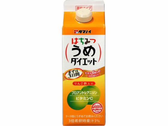 タマノイ酢 はちみつうめダイエット 濃縮タイプ 500ml 健康ドリンク 栄養補助 健康食品